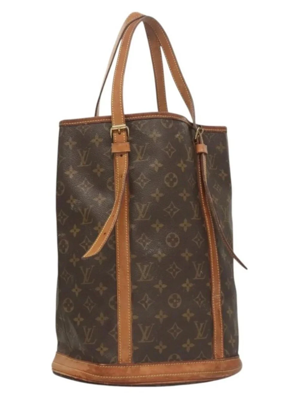 LOUIS VUITTON Monogram Bucket GM Shoulder Bag M42236 LV Auth BD2021 - Picture 1 of 16